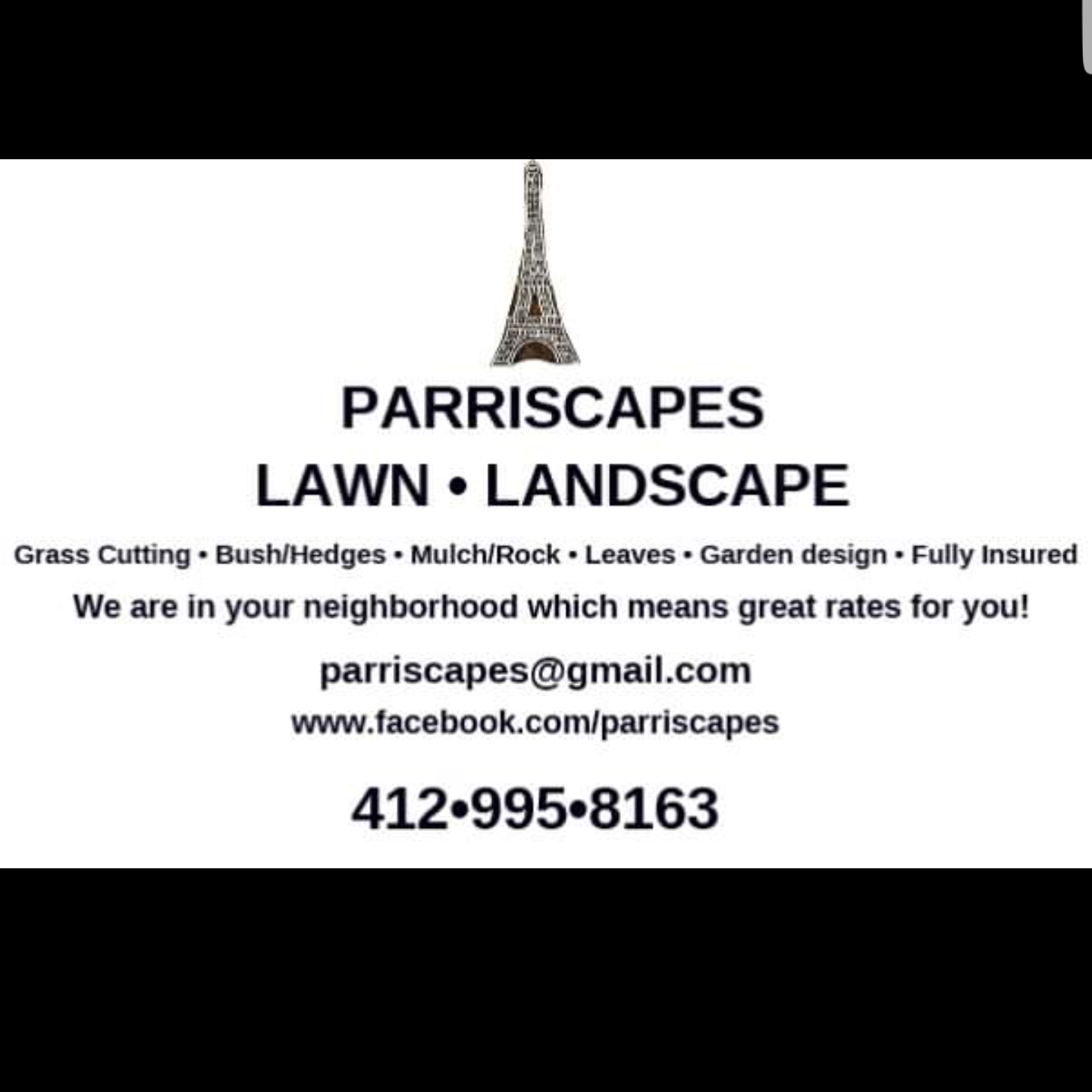 Parriscapes Lawn Service logo