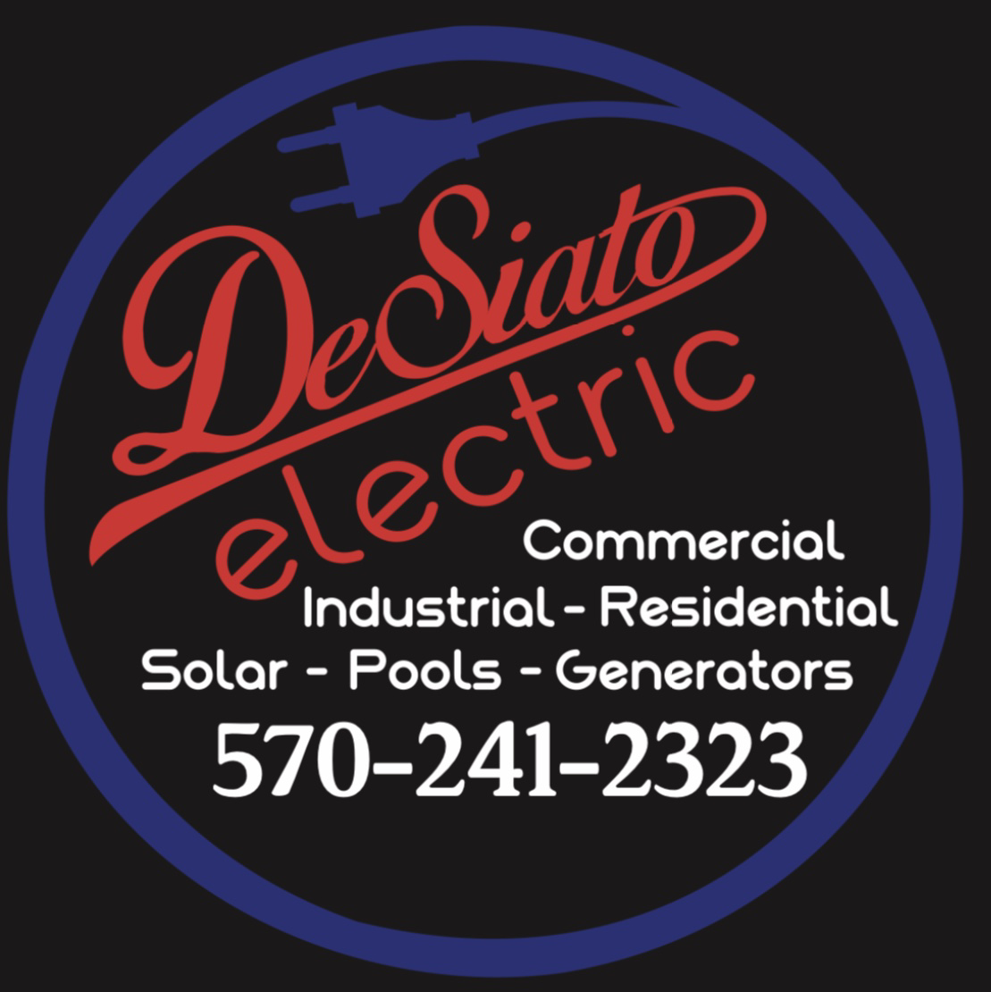 Logo for DeSiato Electric