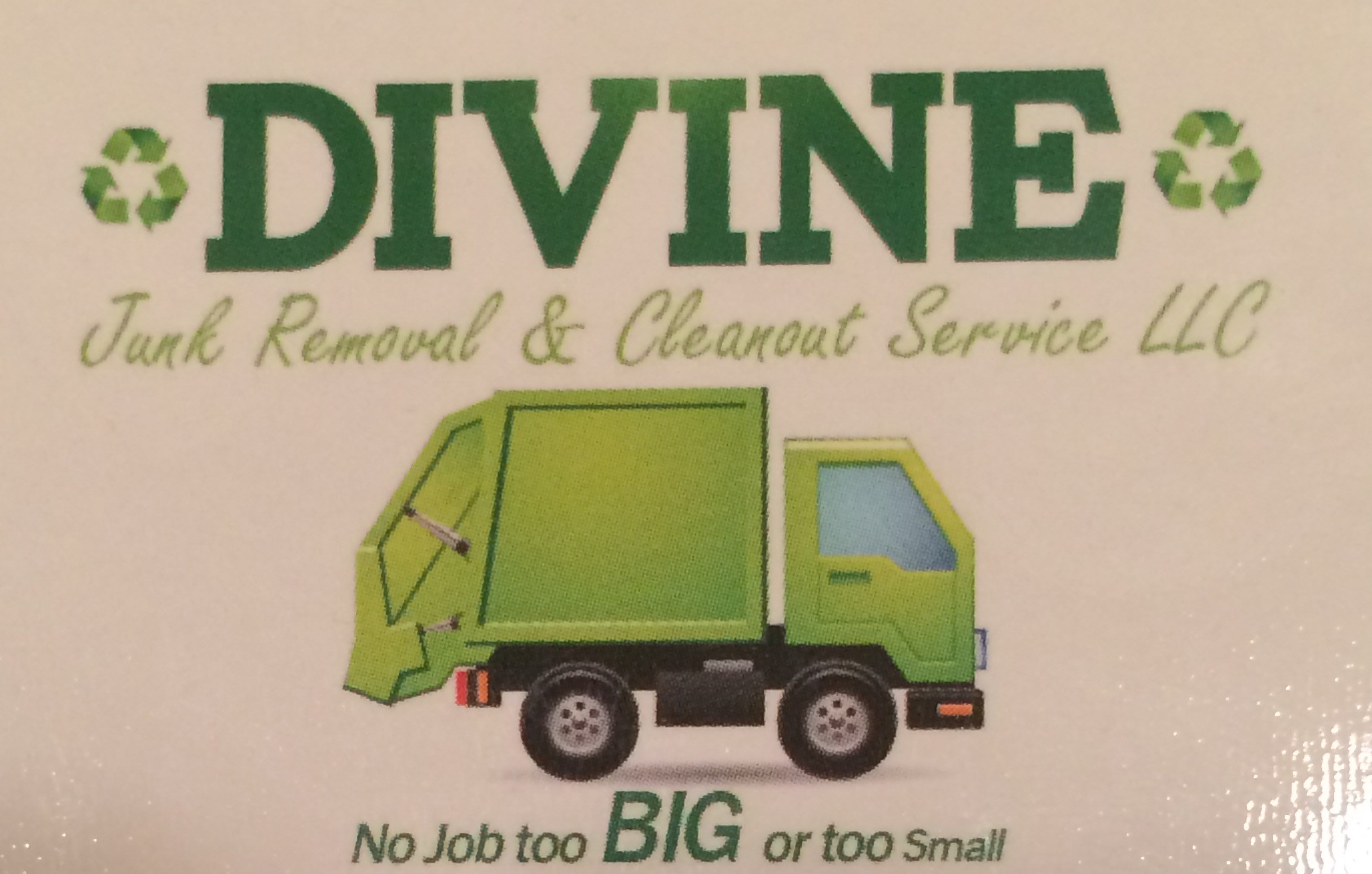 Logo for Divine Junk removal & Cleanout service LLC