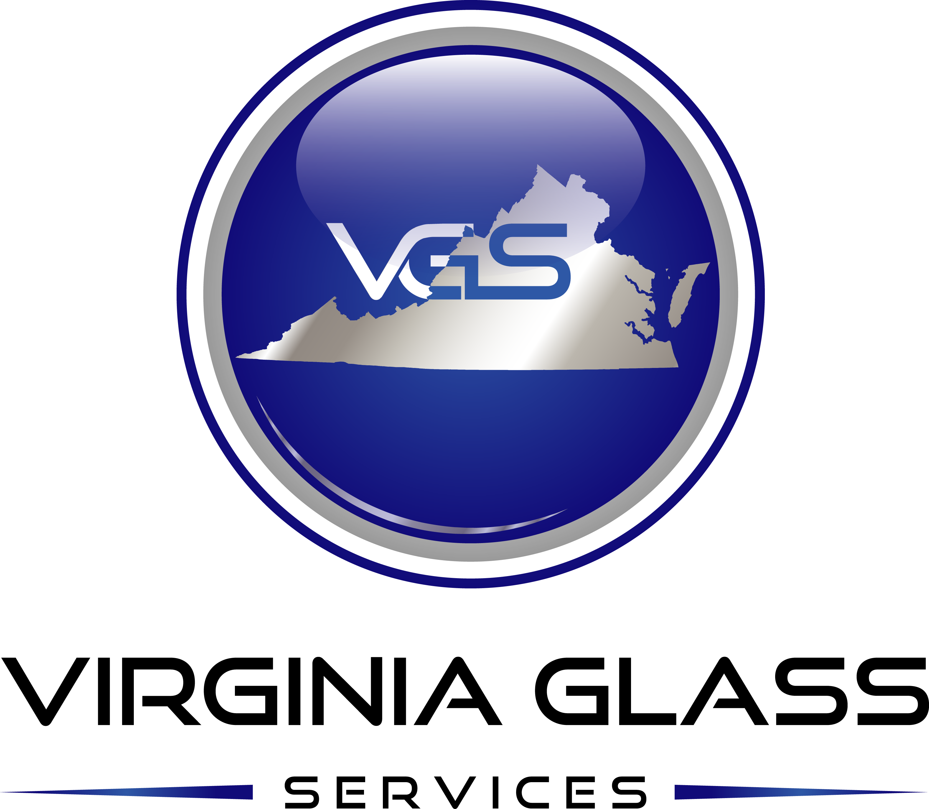 Logo for Virginia Glass Services