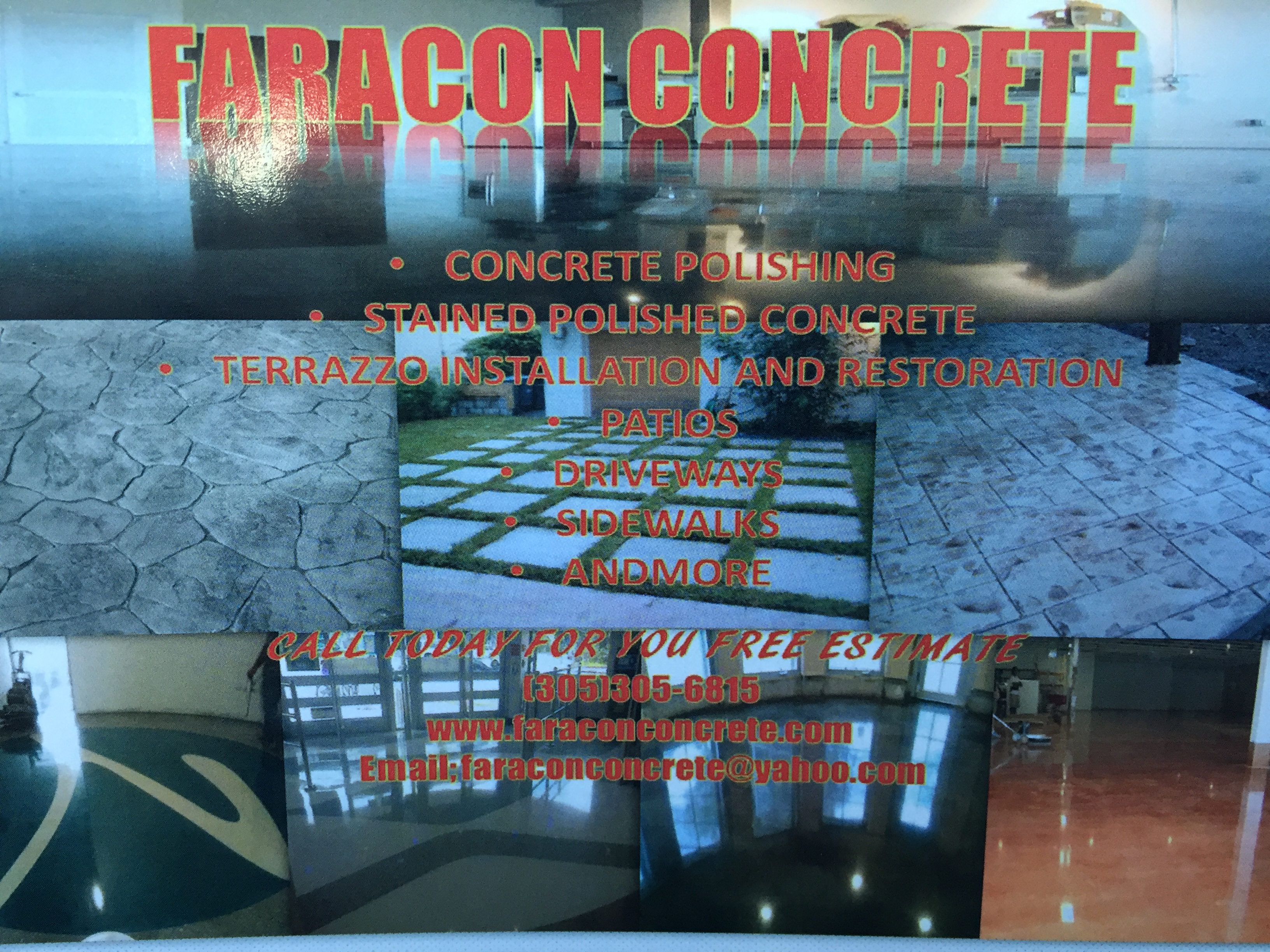 Logo for Faracon Concrete