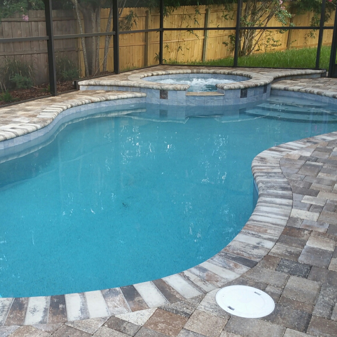 Poolside Spas and Pools logo