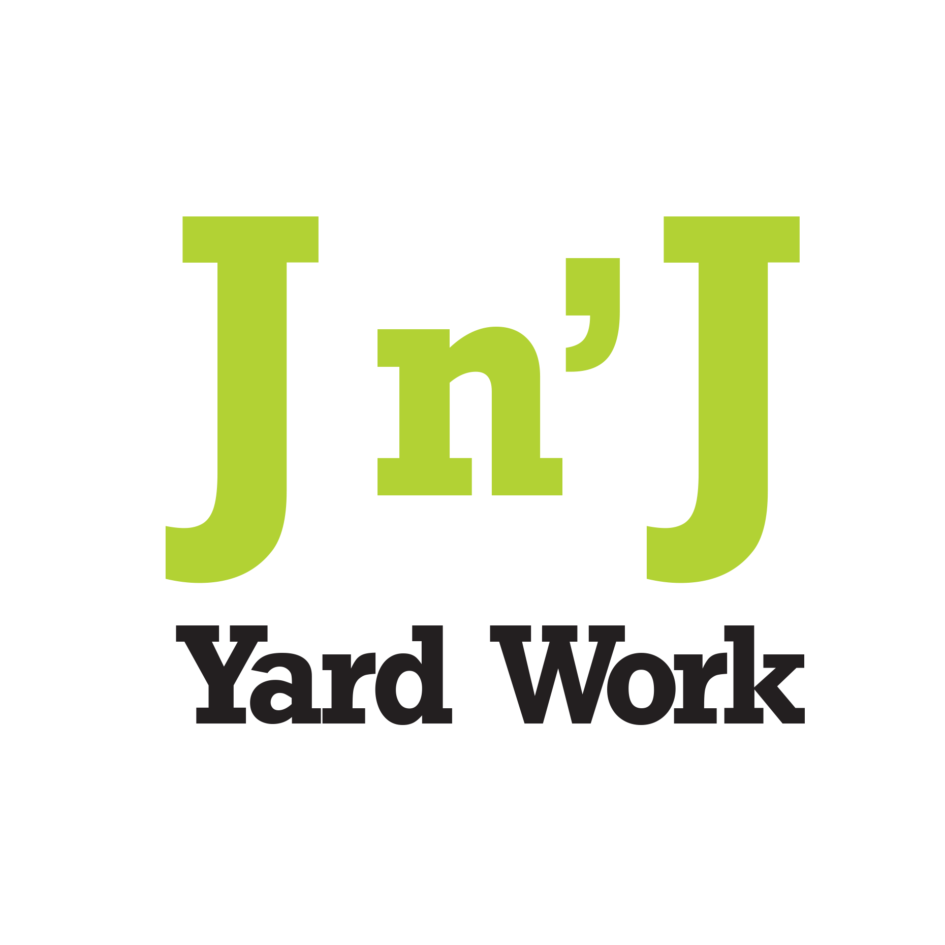 Logo for J n J Yard Work