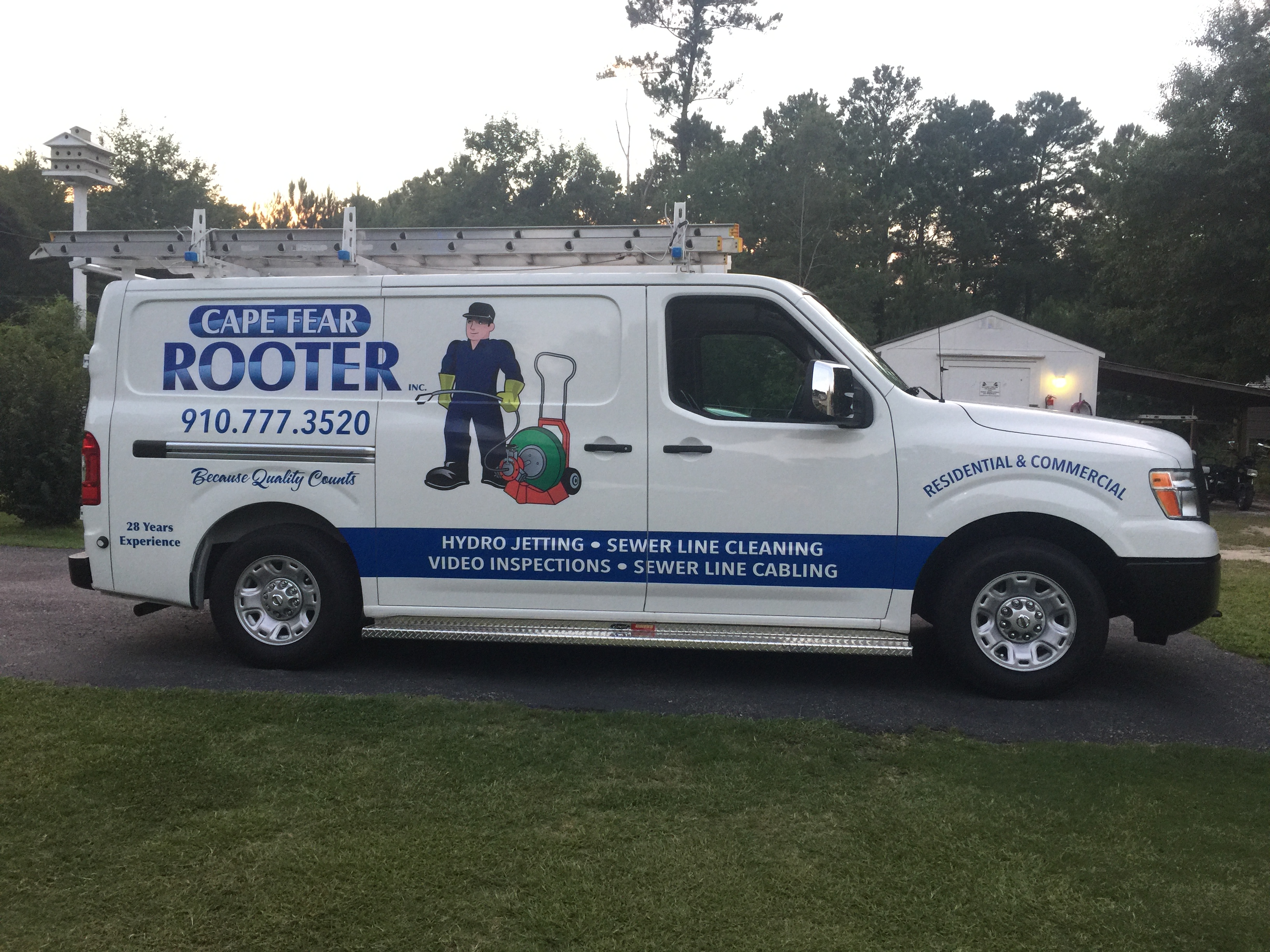 Logo for The Original Cape Fear Rooter Inc