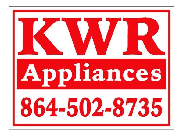 KWR Appliances logo