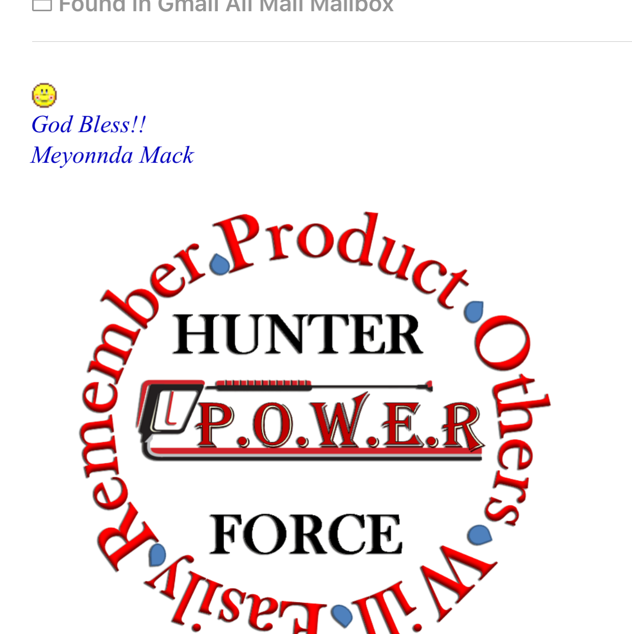 Hunter Force Pressure Washing Service logo