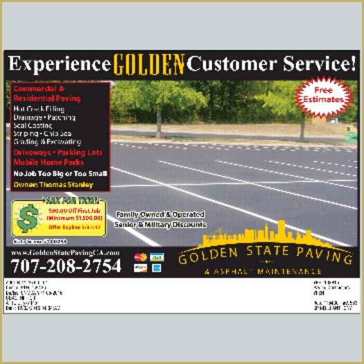 Golden State Paving & Asphalt Maintenance logo