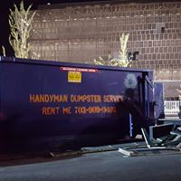 Logo for Handyman dumpster service