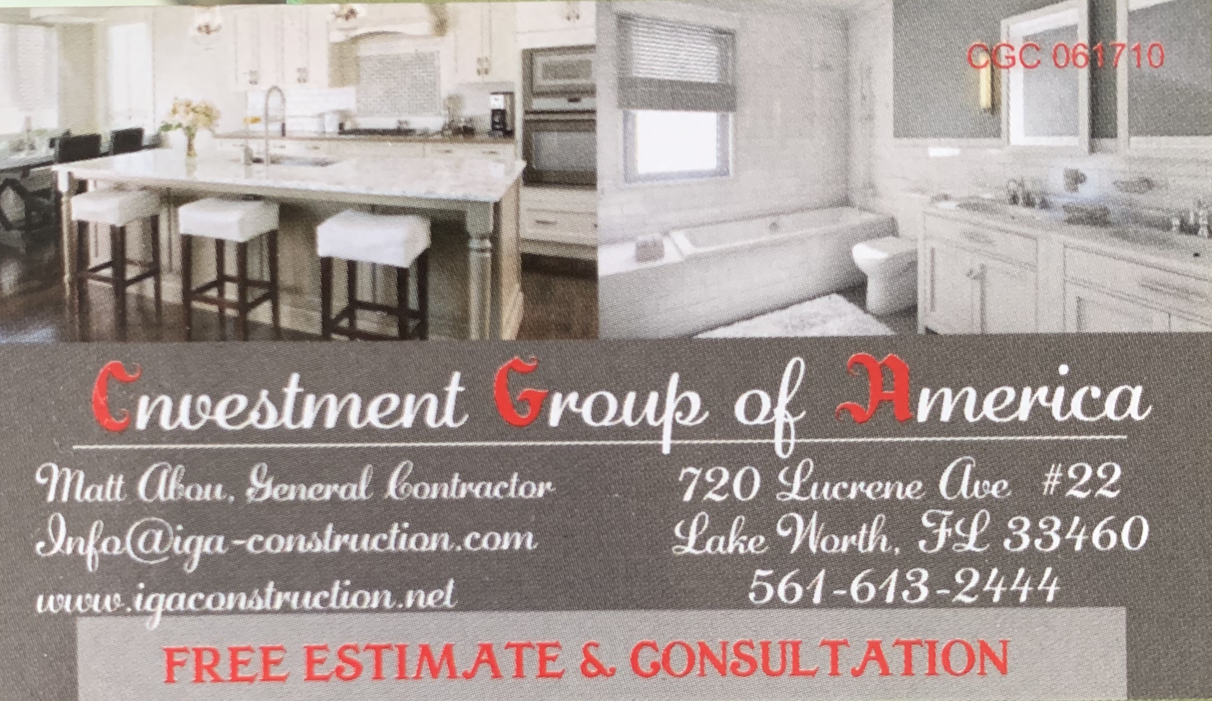 Iga Construction logo
