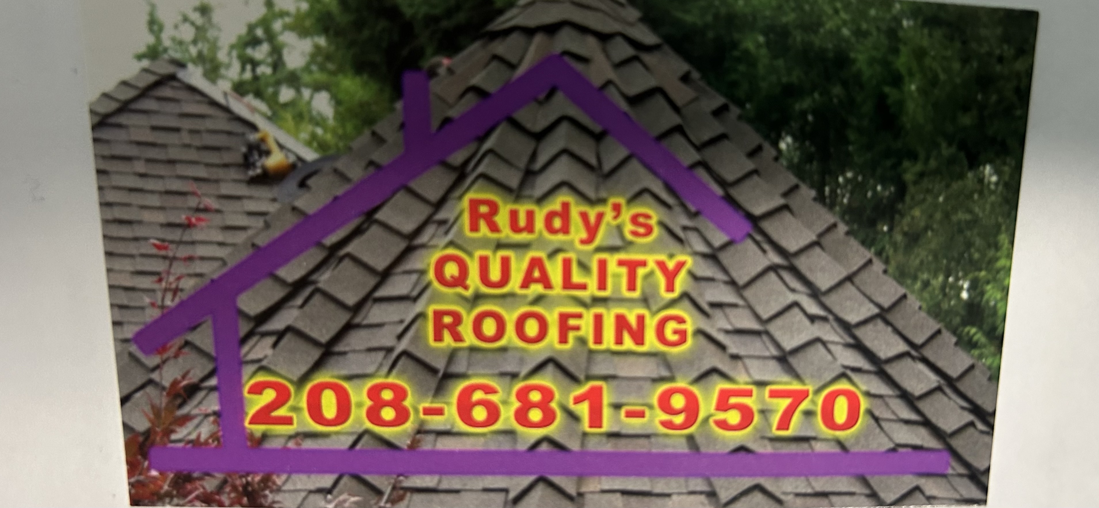 Logo for Rudy's Quality Roofing