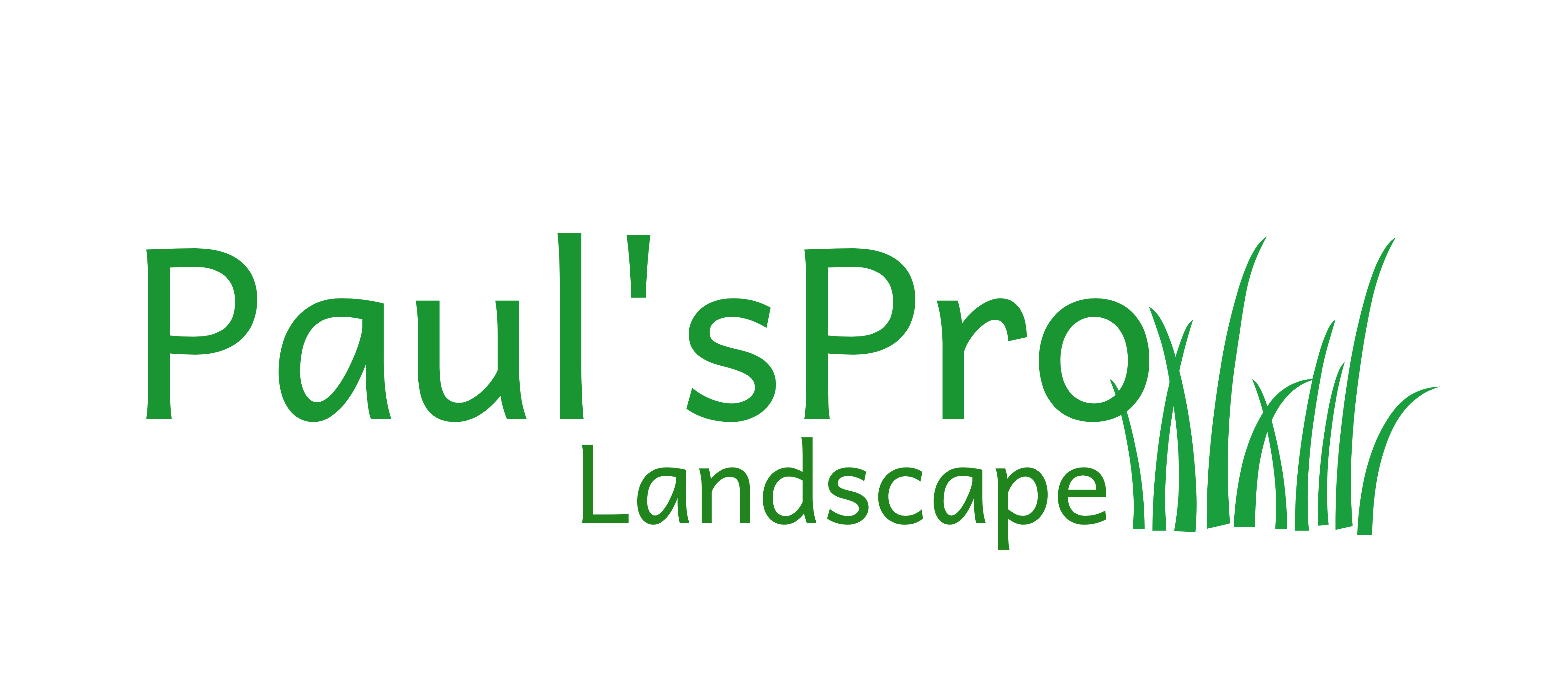 Logo for Paul's Pro Landscape