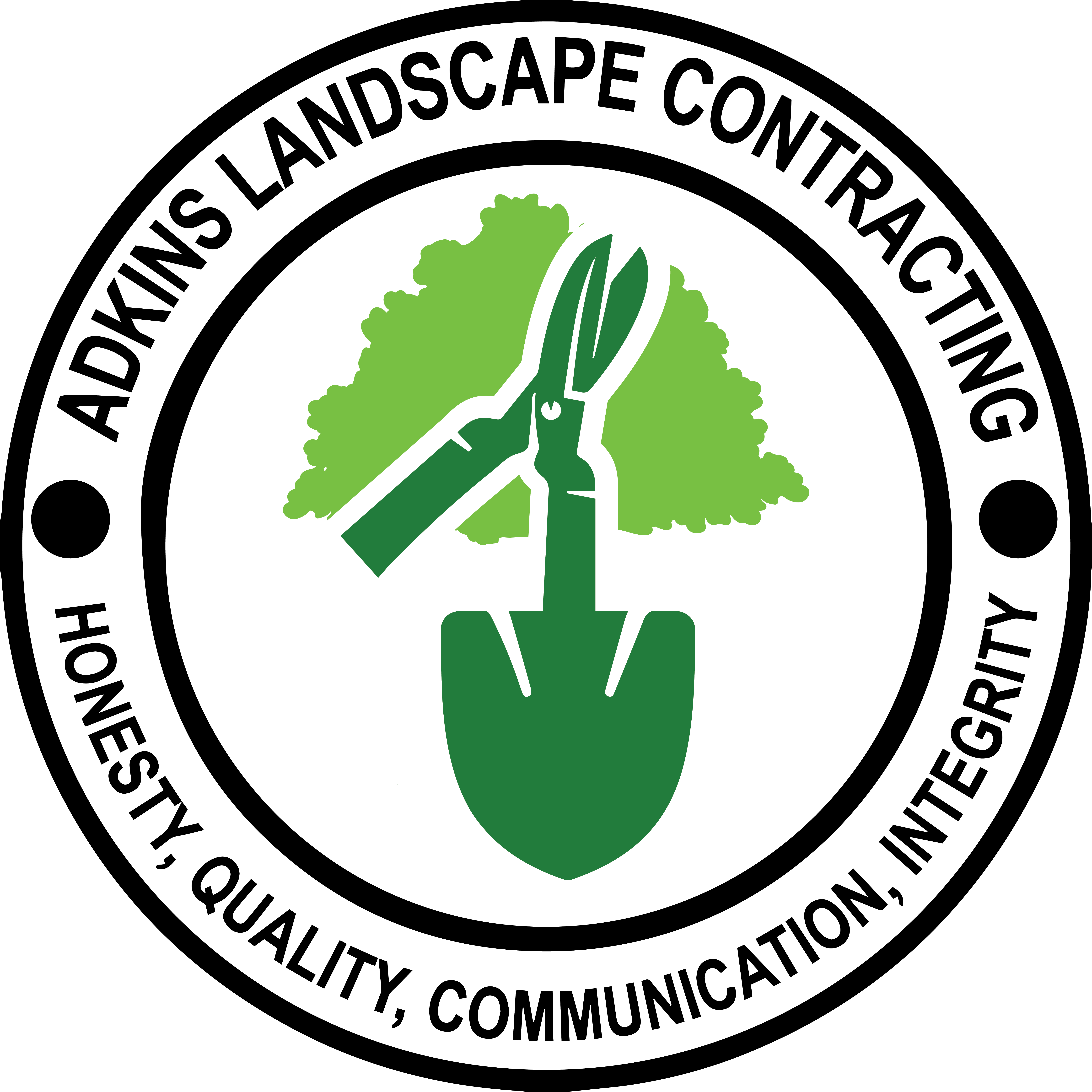 ADKINS LANDSCAPE CONTRACTING, LLC logo