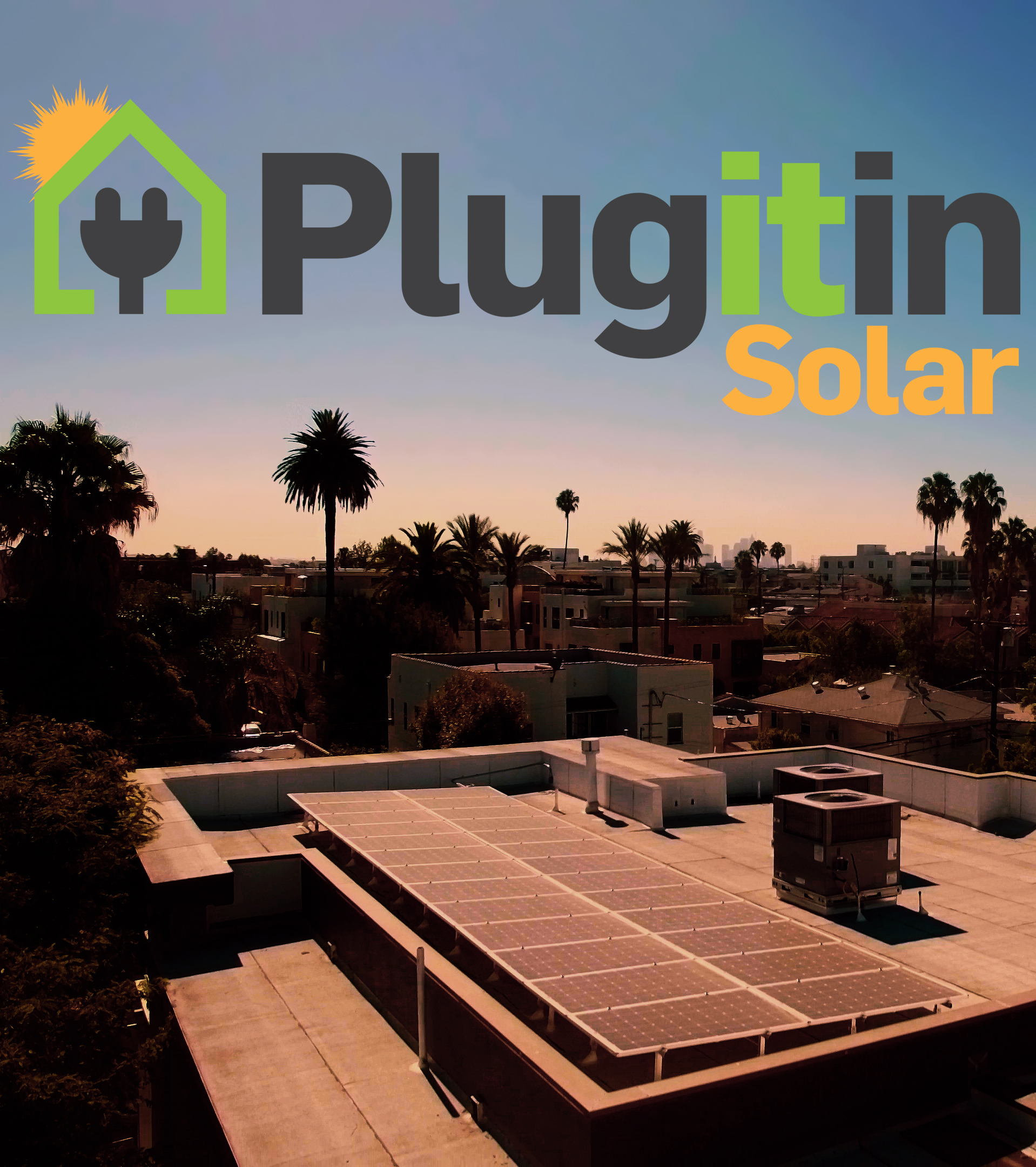 Logo for Plug It In Solar