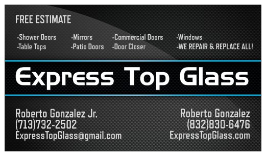 Express Top Glass logo