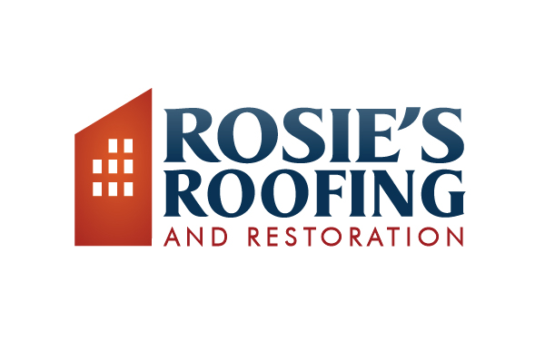 Logo for Rosie's Roofing and Restoration