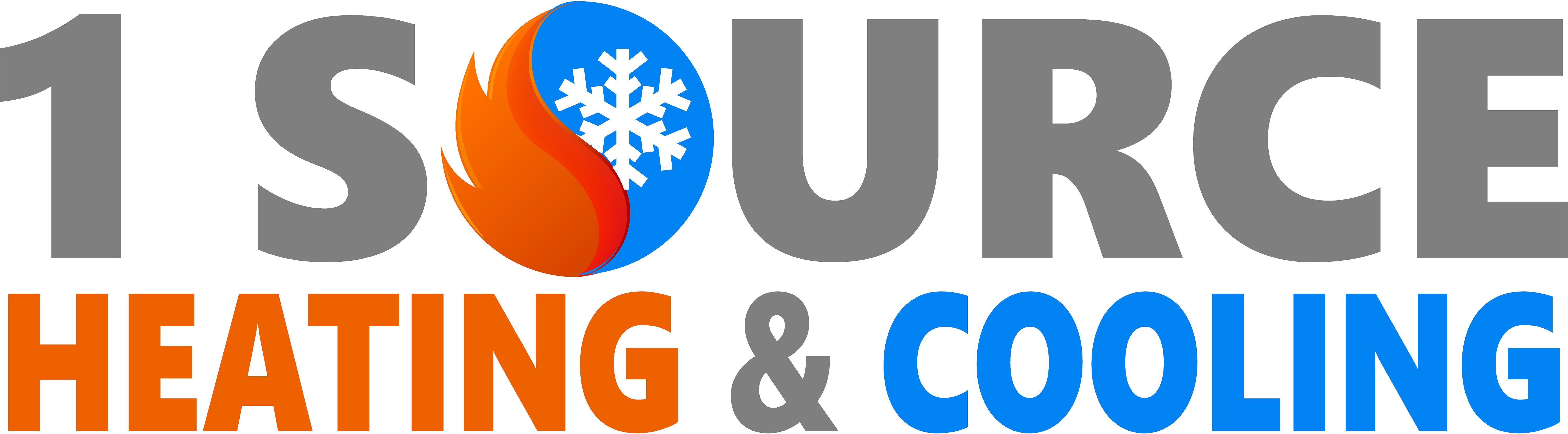 Logo for 1 Source Heating and Cooling LLC
