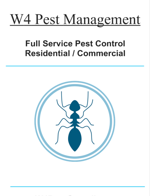 W4 pest management llc logo