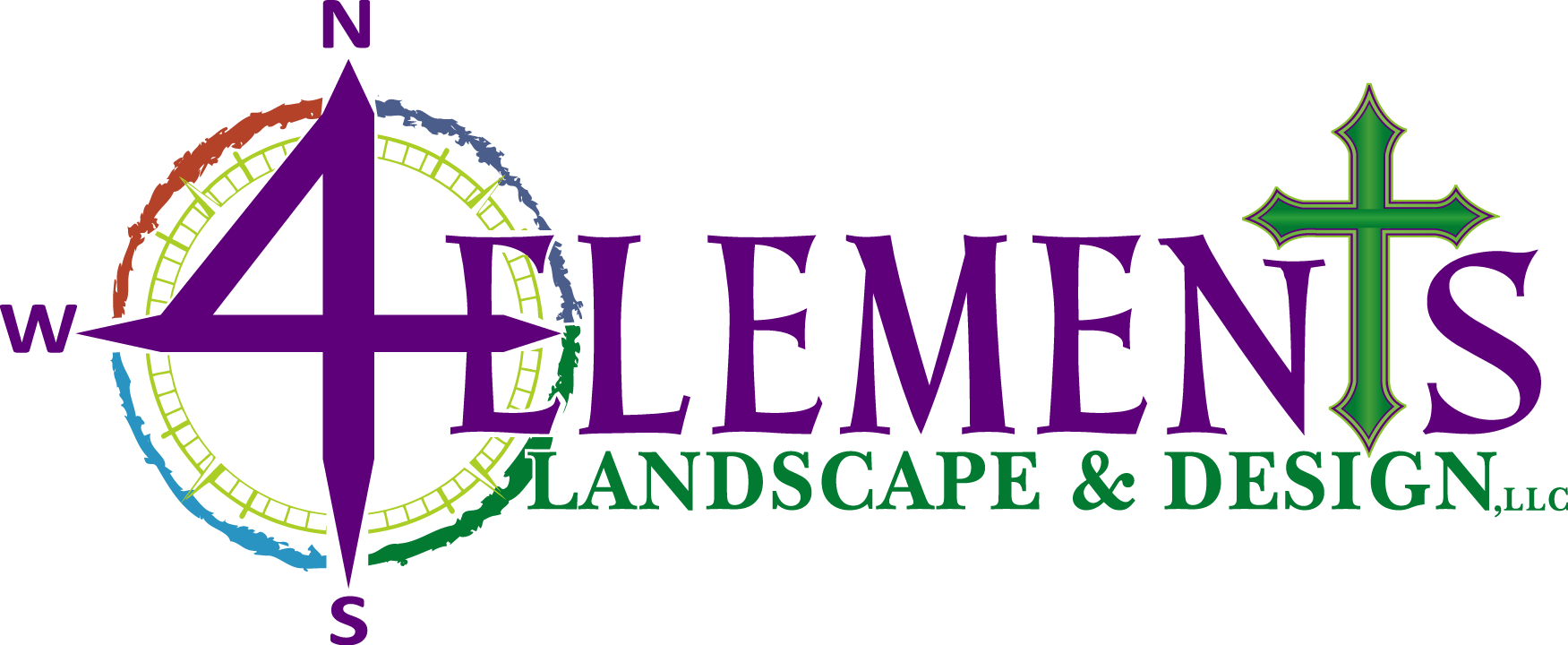 Logo for 4 Elements Landscape Design