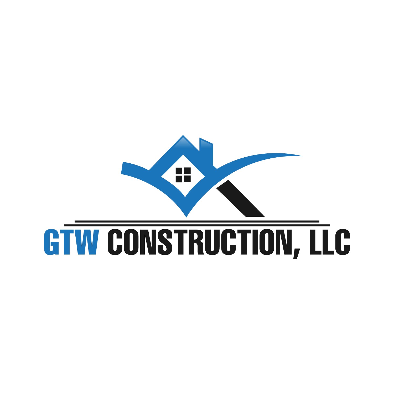 Logo for GTW Construction