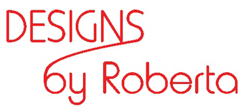 Logo for Designs by Roberta