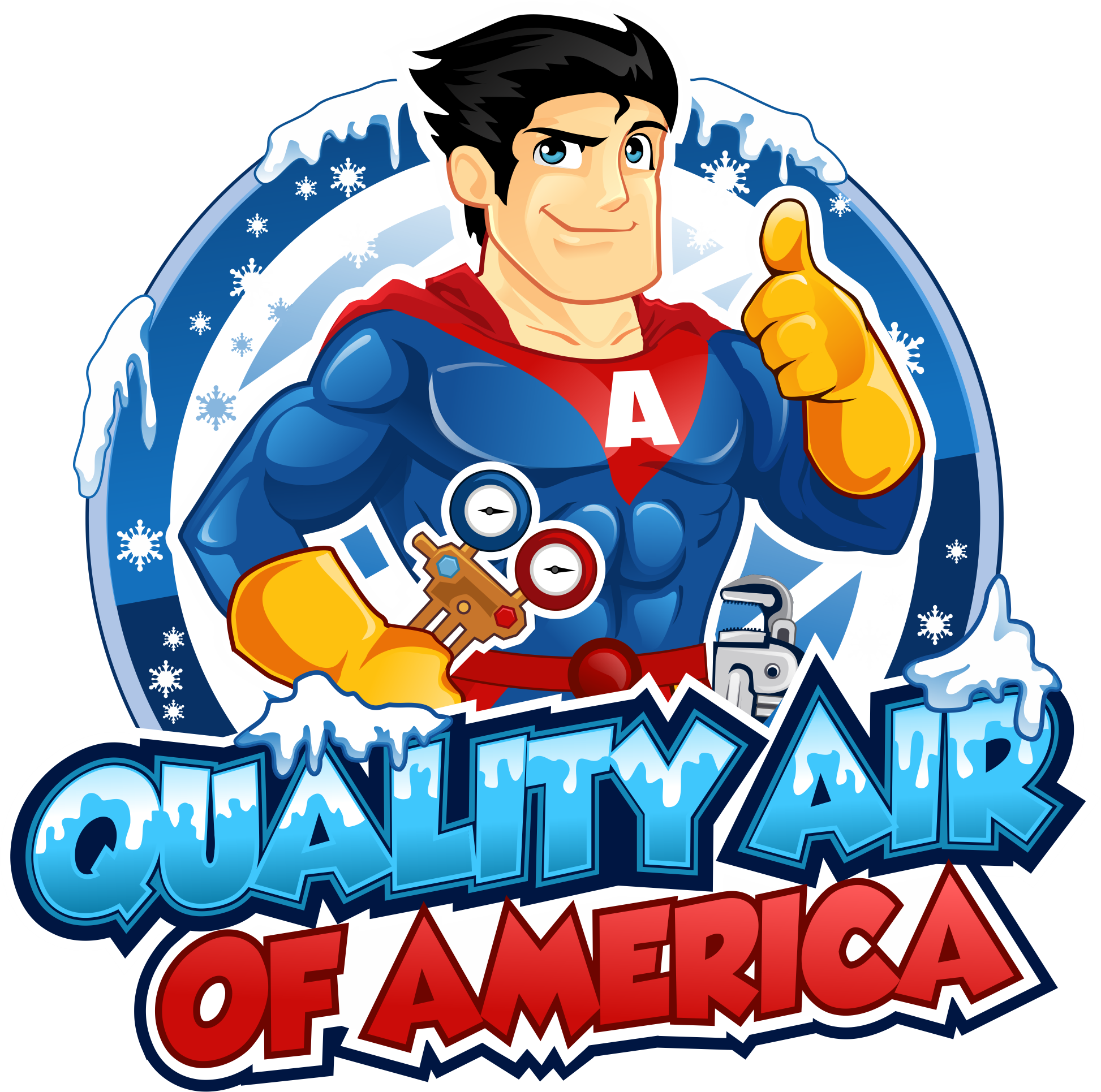 Logo for Quality Air of America