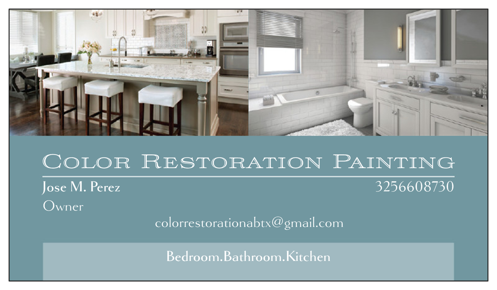 Logo for Color Restoration Painting