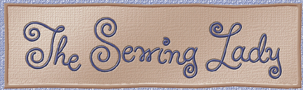 Logo for The Sewing Lady