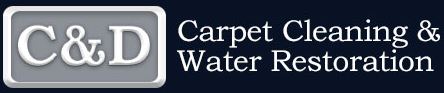 Logo for C & D Carpet Cleaning & Water Restoration