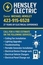 Logo for Hensley Electric