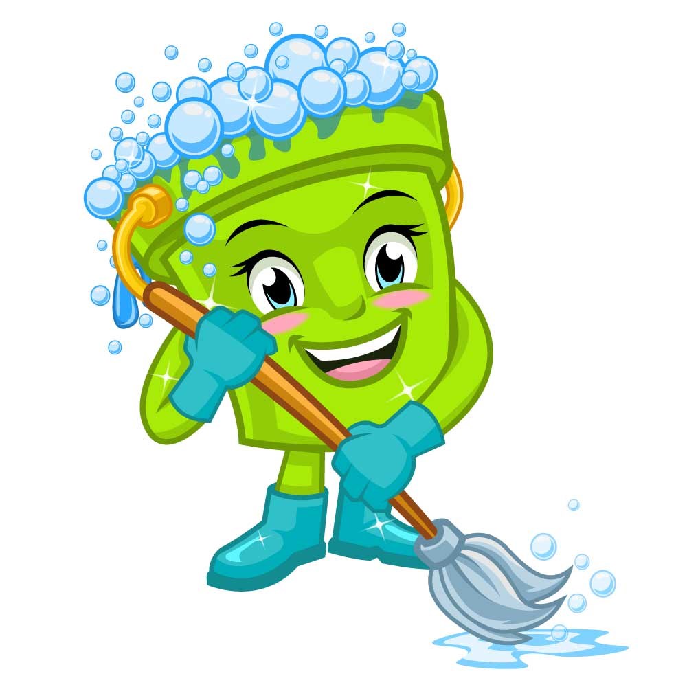 Logo for Sudsy Buckets Home Cleaning