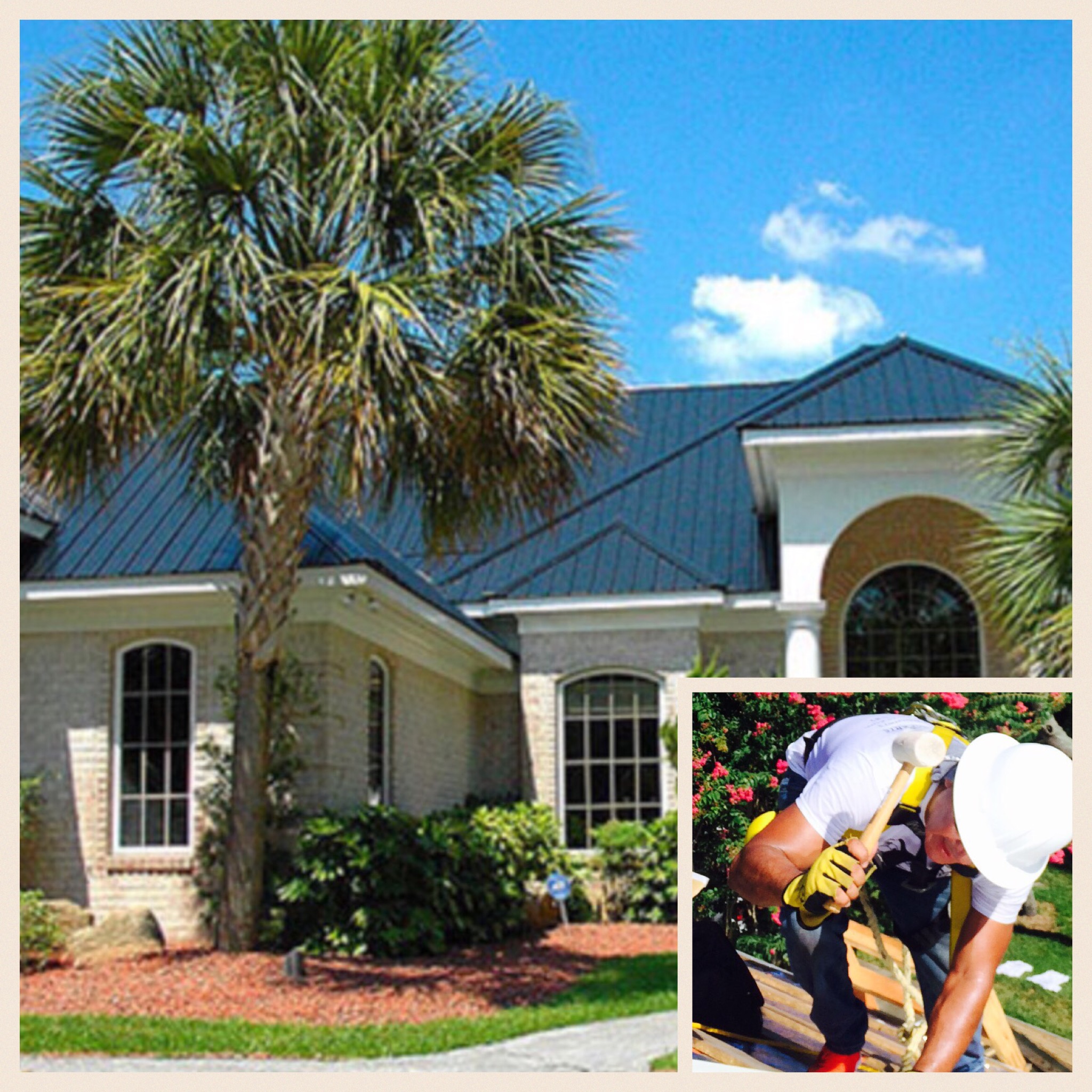 Logo for The Metal Roof Experts