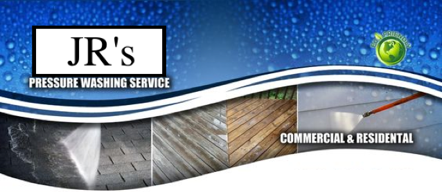Logo for JR's Pressure Washing