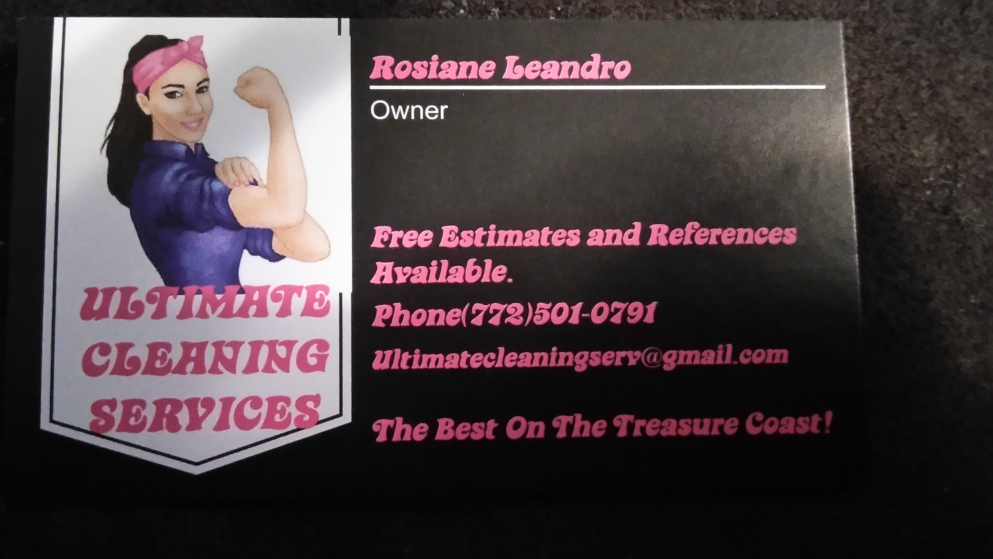 Logo for Ultimate Cleaning Services