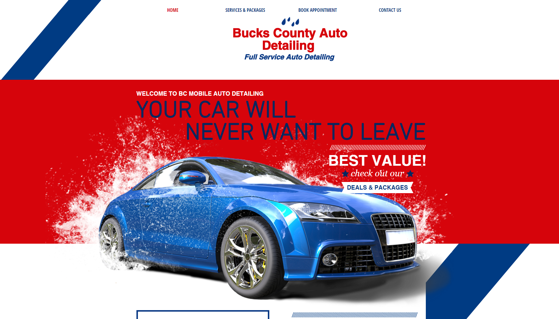 Bucks County Mobile Auto Detailing logo
