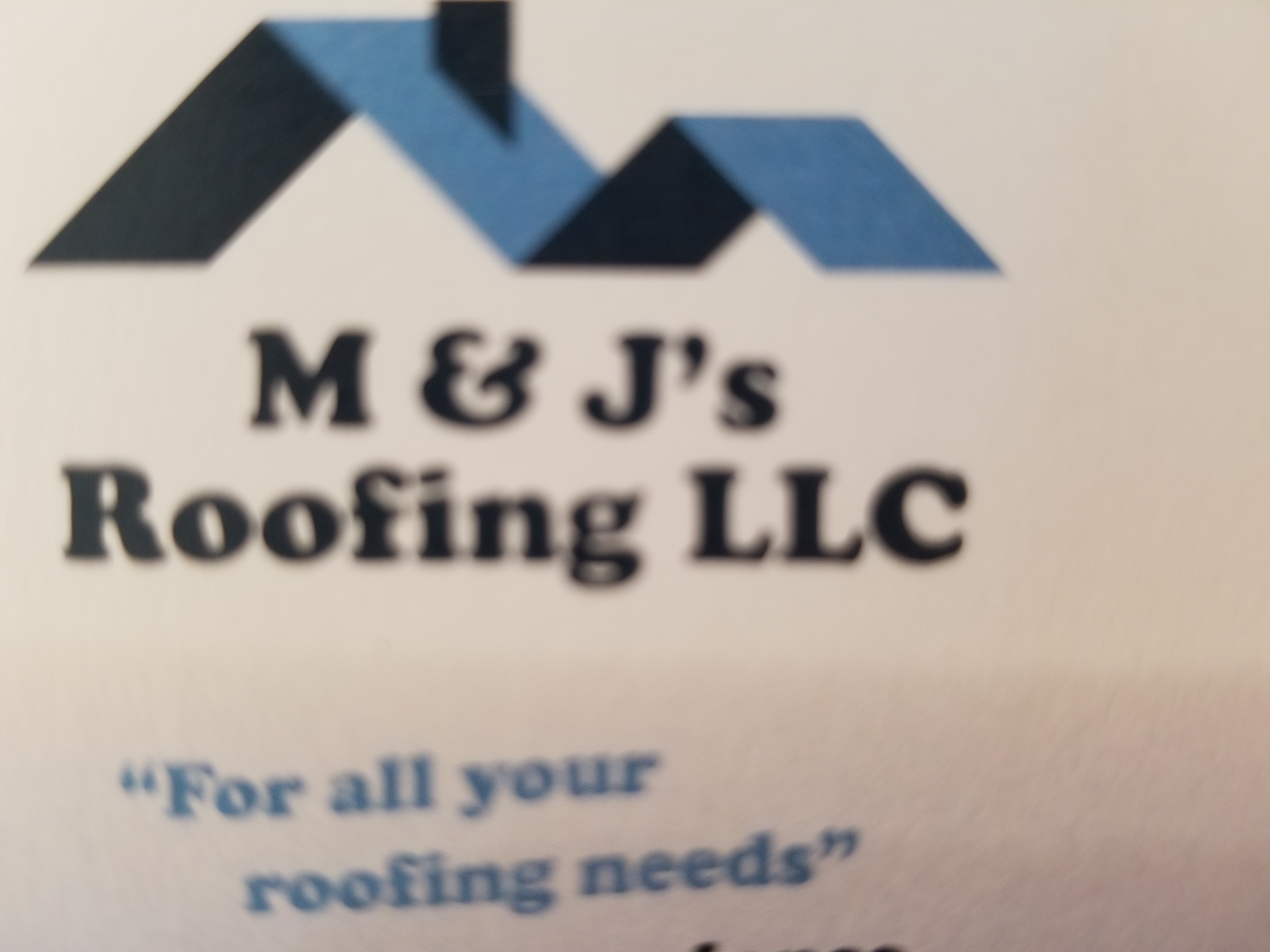 M and J's Roofing LLC logo
