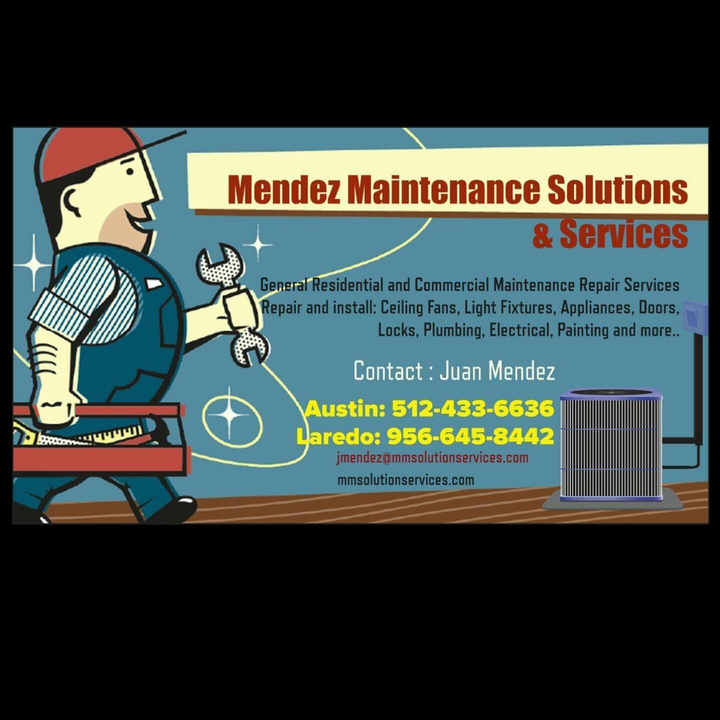 Logo for Mendez Maintenance Solutions & Services