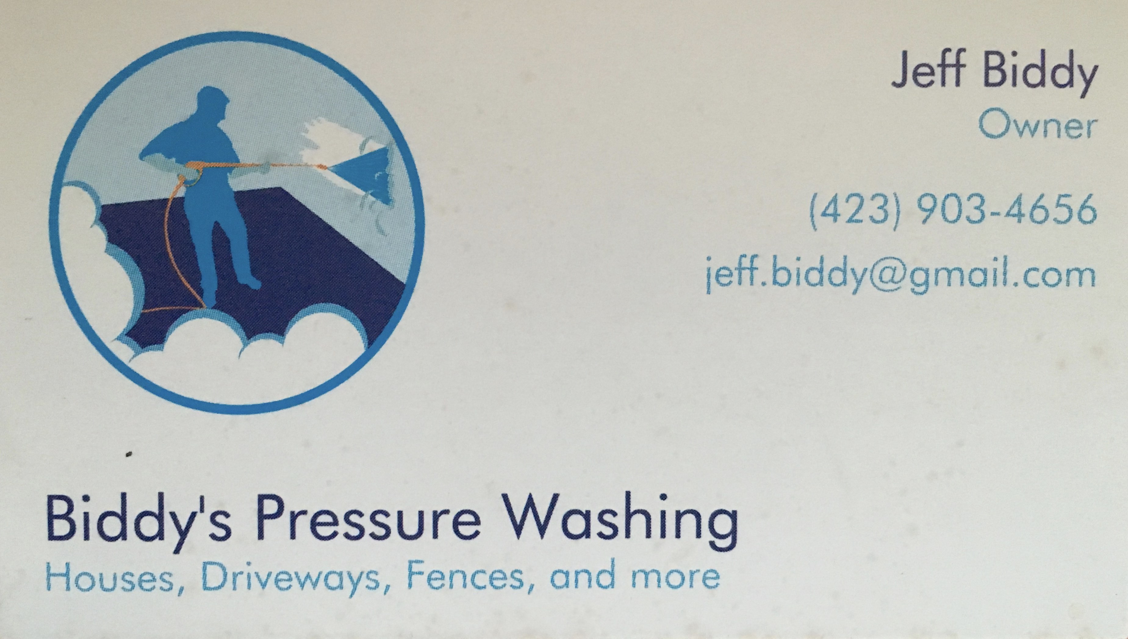Logo for Biddy's Pressure Washing & Handyman Services