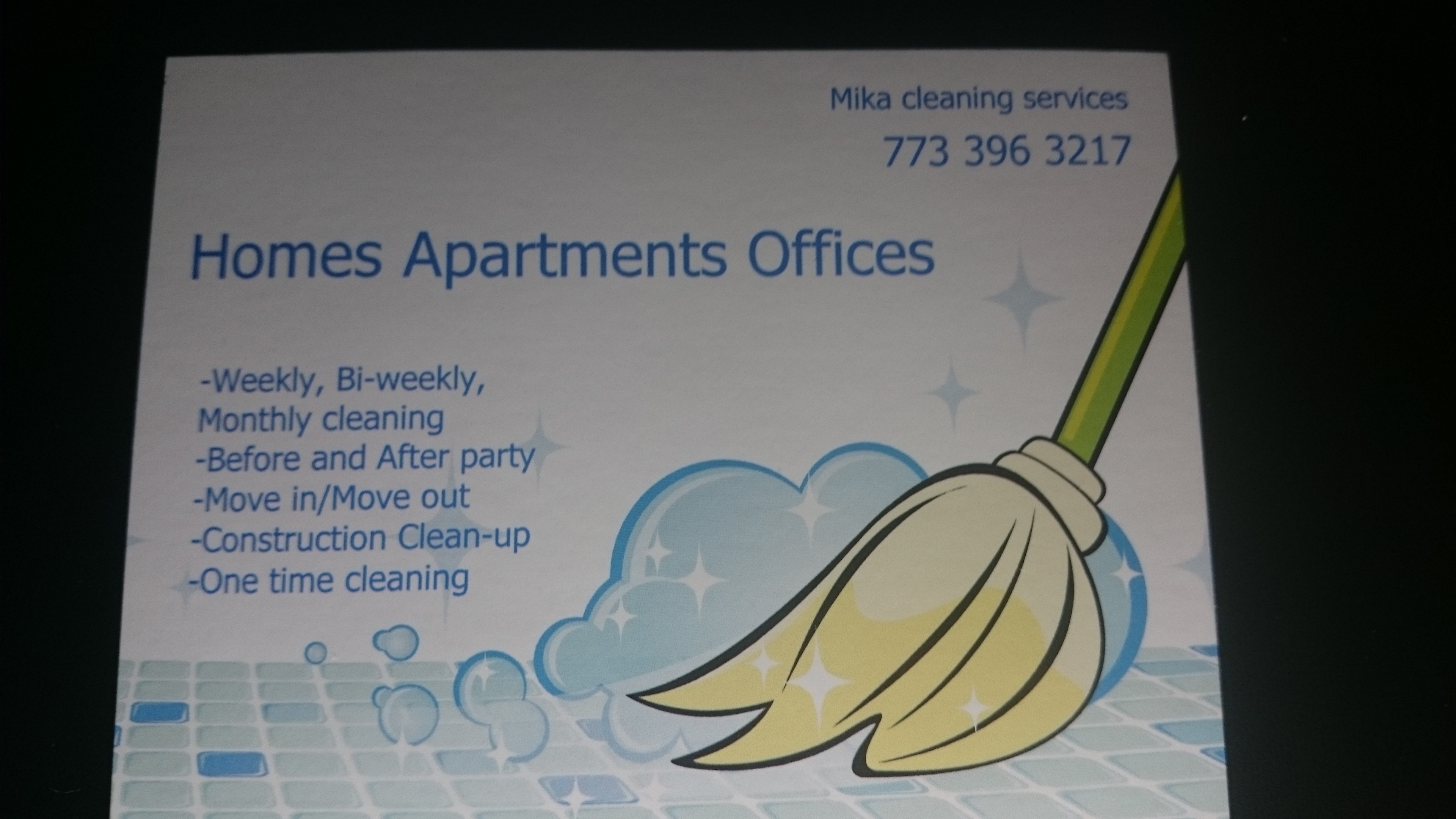 Mika Cleaning Services logo