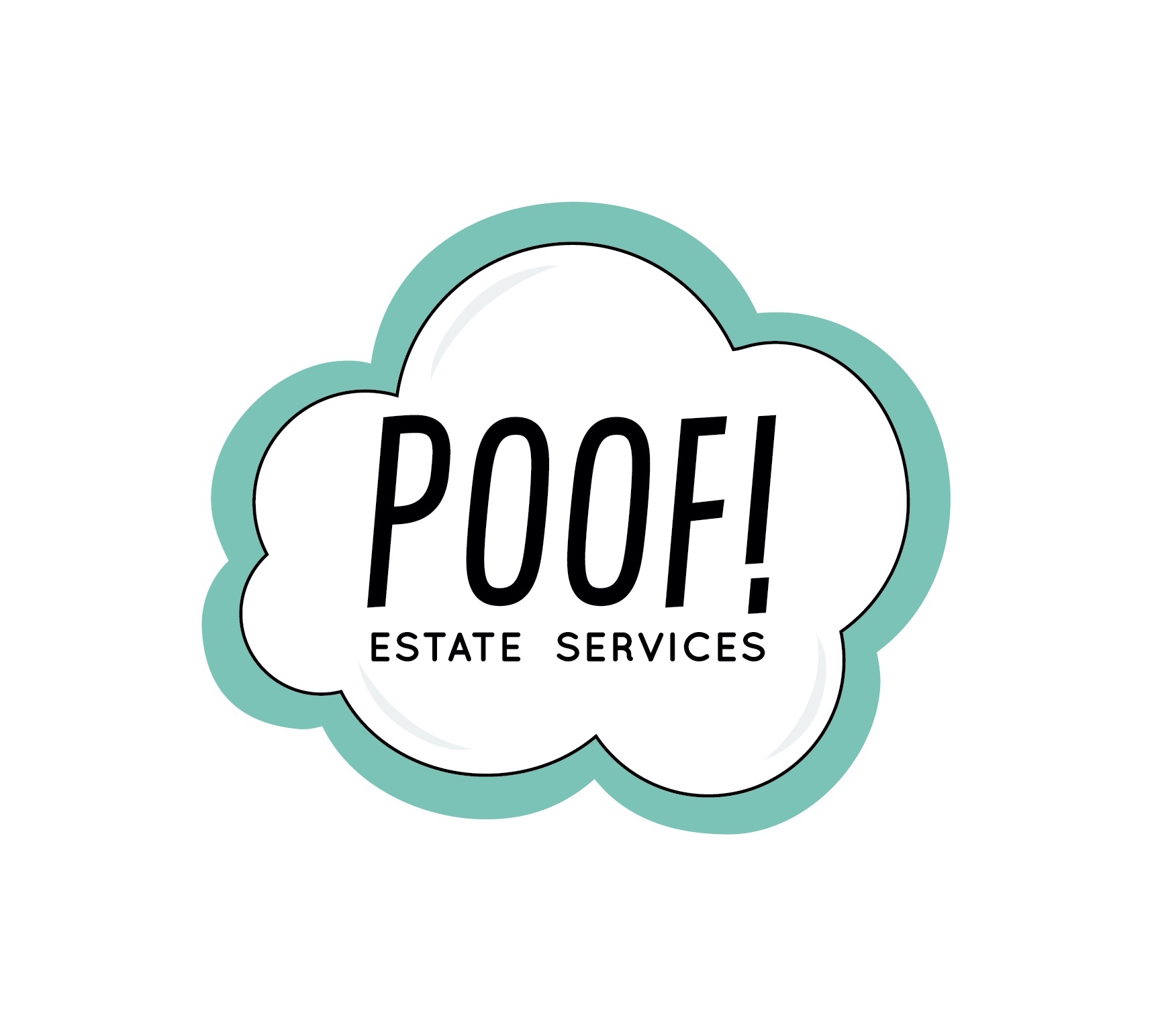 Logo for Poof Estate Services