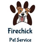 Logo for Firechick Pet Service