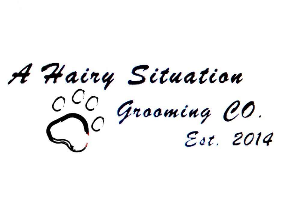 Logo for A Hairy Situation Grooming Co LLC