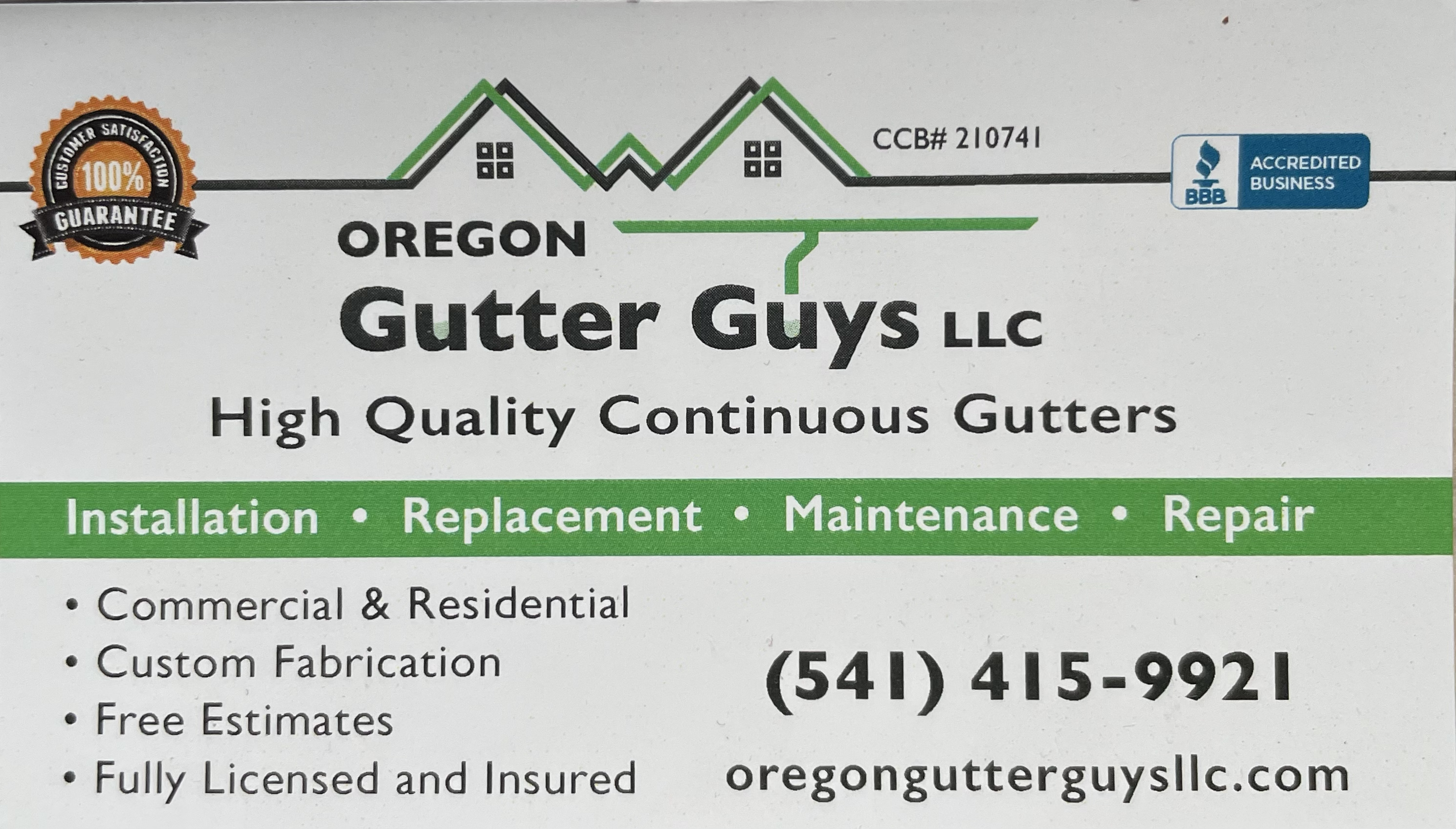 Oregon Gutter Guys LLC logo