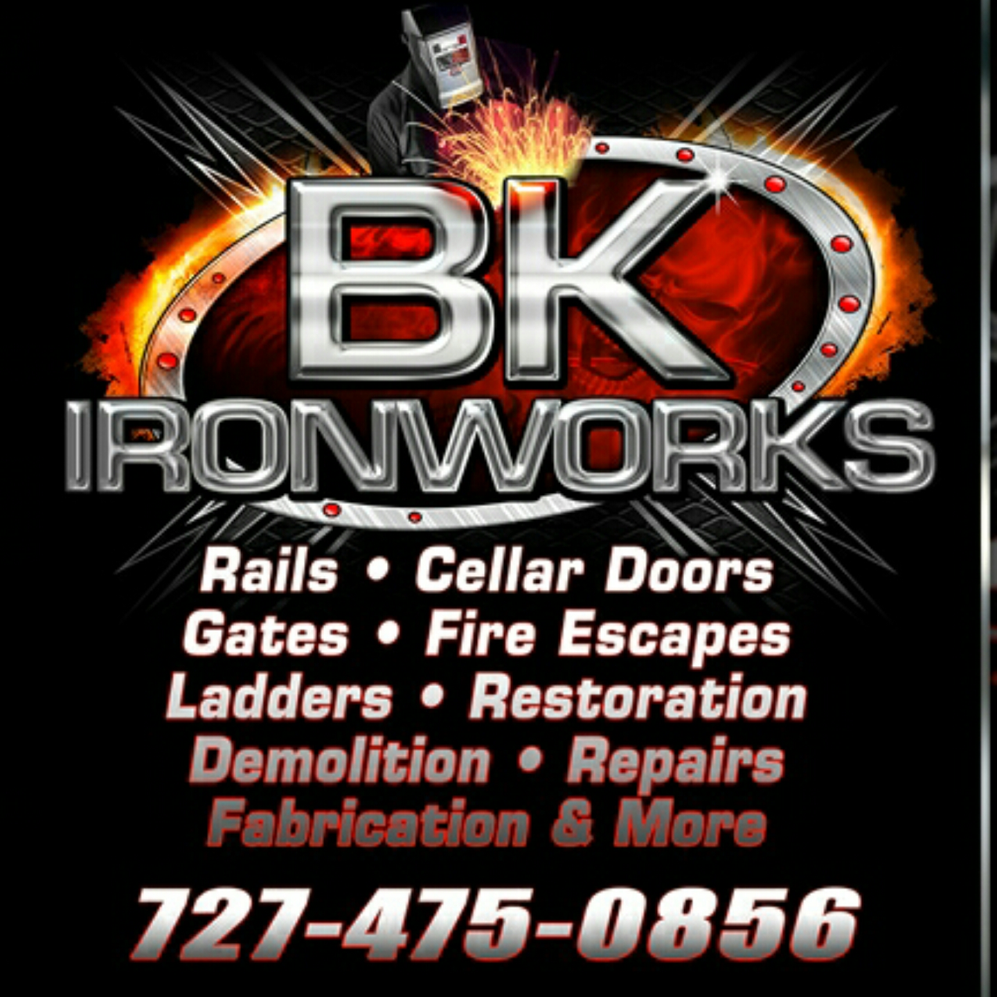 BK Iron Works logo