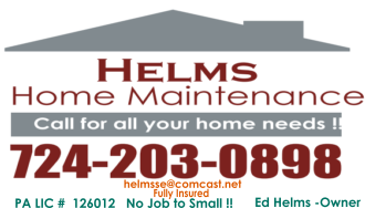 Logo for Helms Home Maintenance