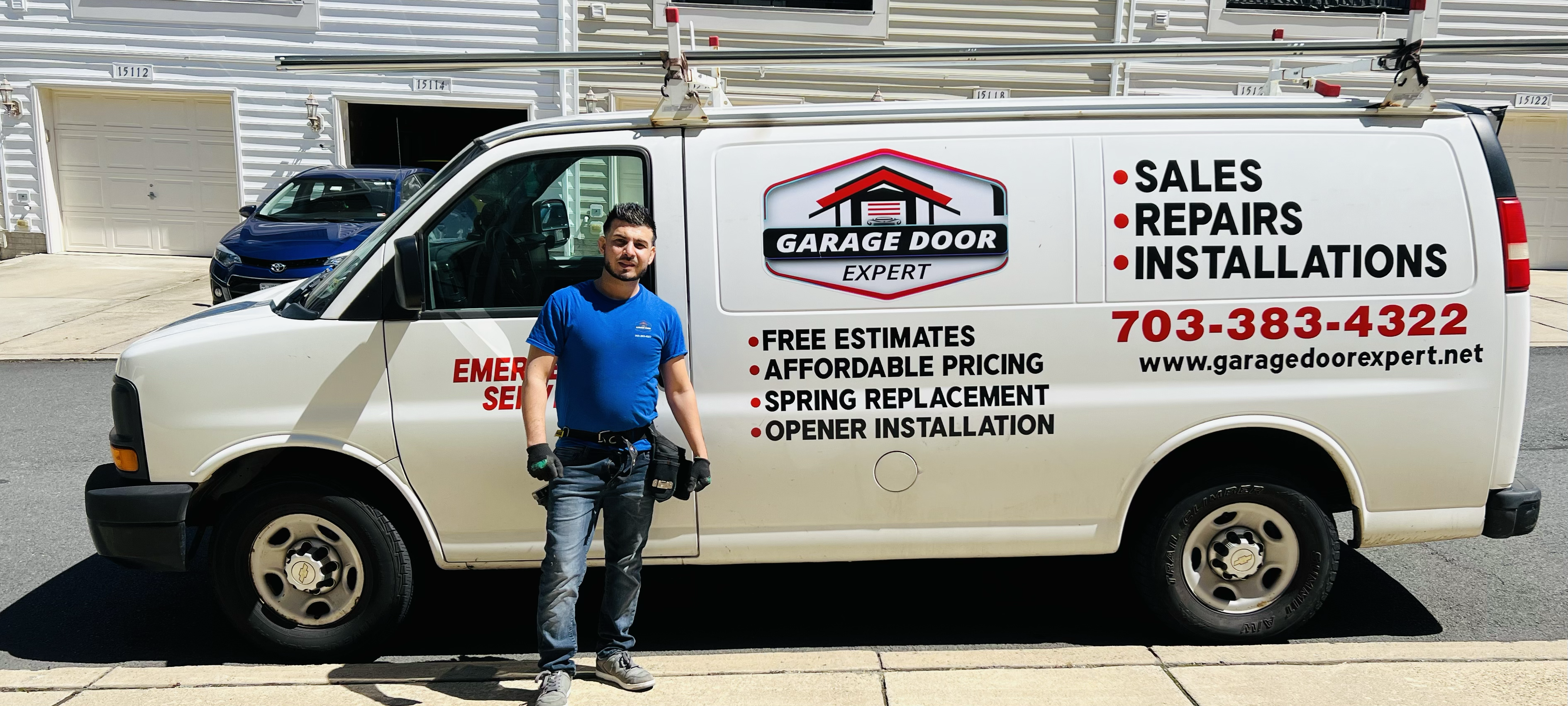 Logo for Garage Door Expert