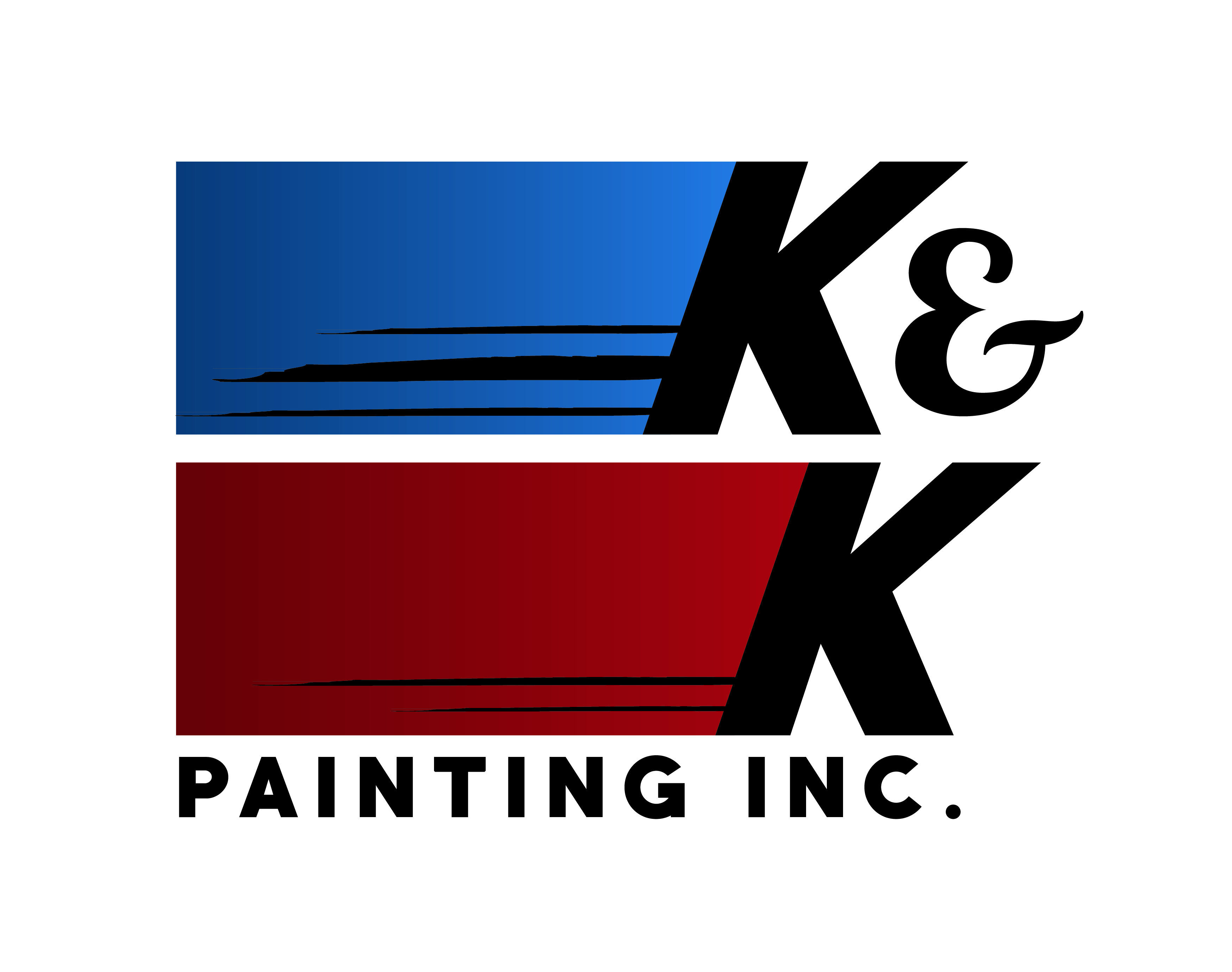 Logo for K & K Painting Inc