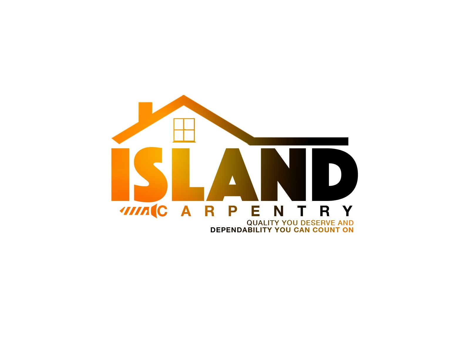 Island carpentry logo
