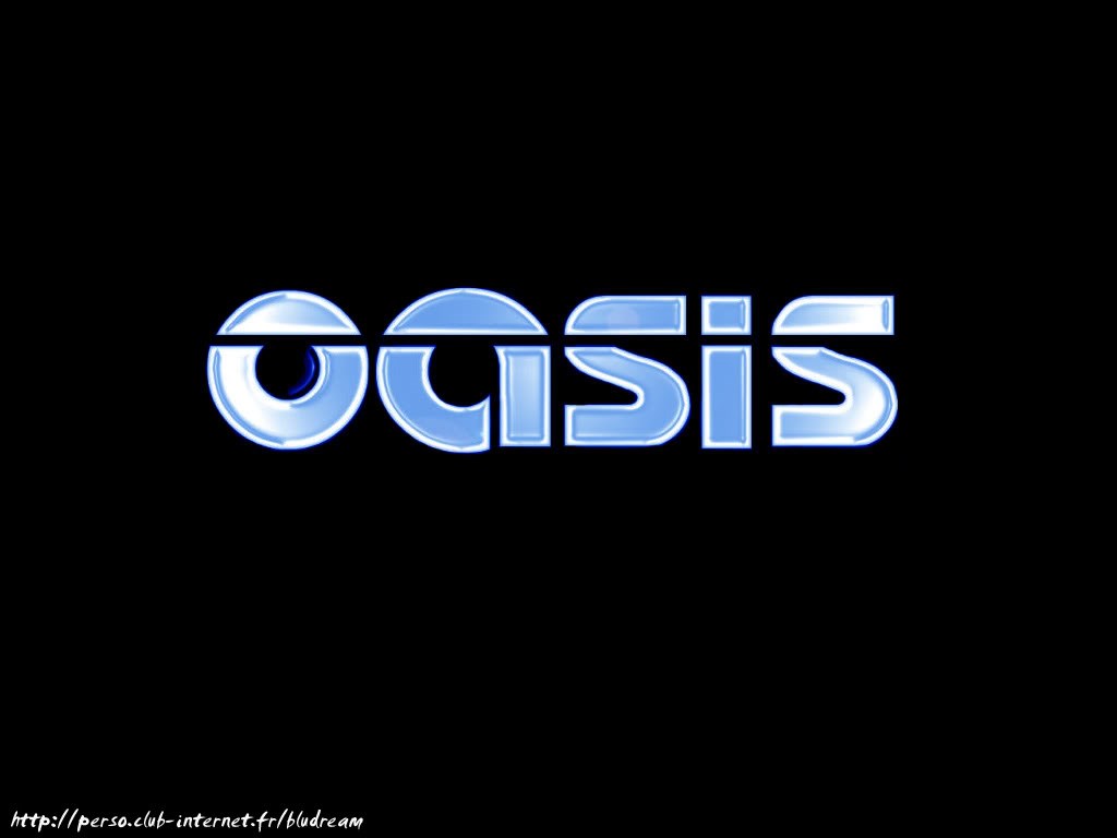 Logo for oasis lawn care services