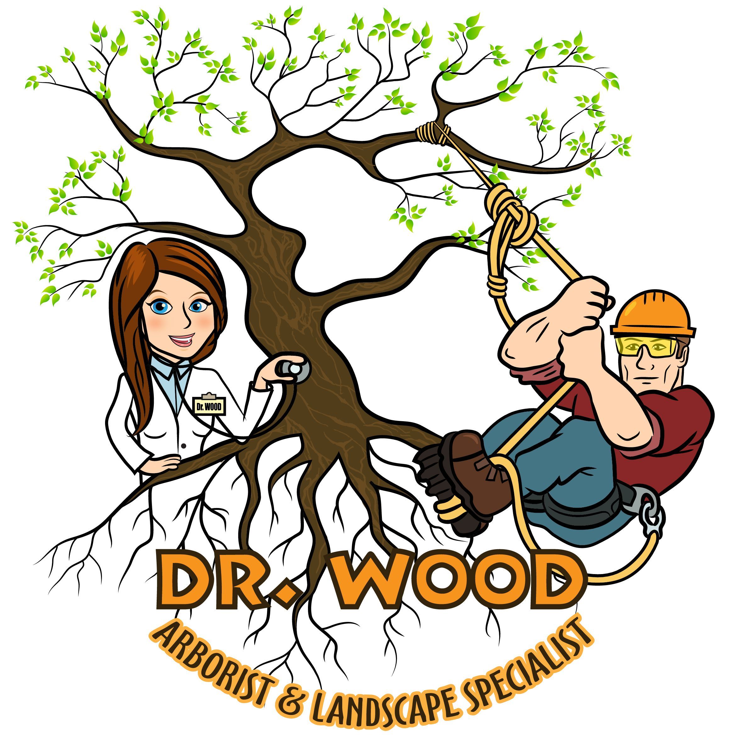 Logo for Dr. Wood Arborist & Landscape Specialist