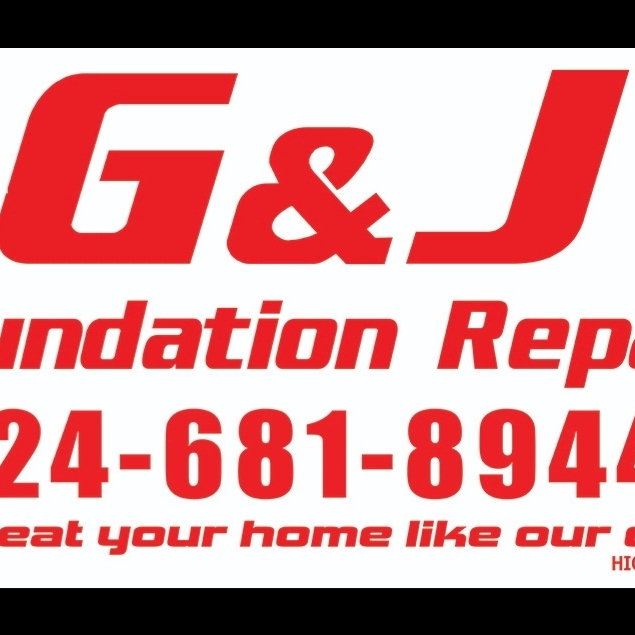 Logo for G & J Foundation Repair